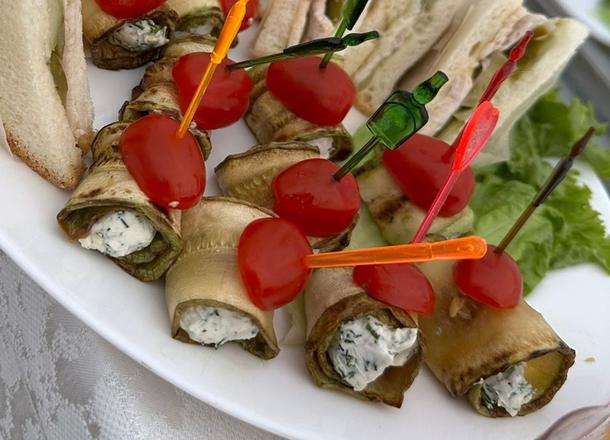 Рулетики и кабачка