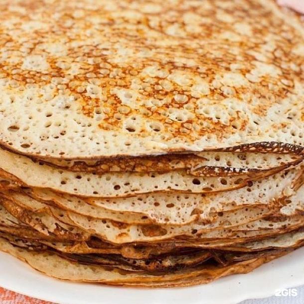 Блины с маслом