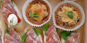 Легкие закуски на 12 персон