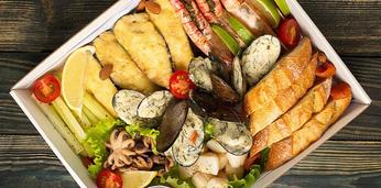 Сет "Морской" коллекция морепродуктов на 4-6 персон