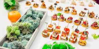 Фуршетное меню на 70 персон